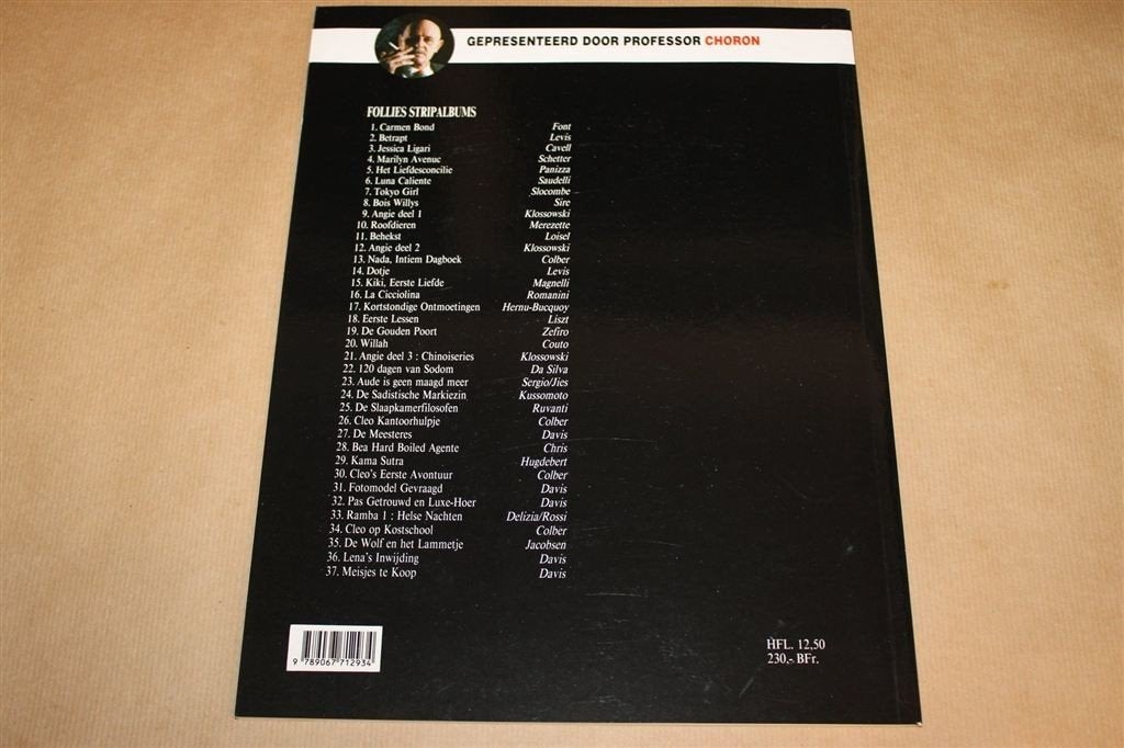 Lenas Inwijding — Erotisch Stripalbum Follies 36 Davis, Eén stripboek, Ophalen of Verzenden, Gelezen