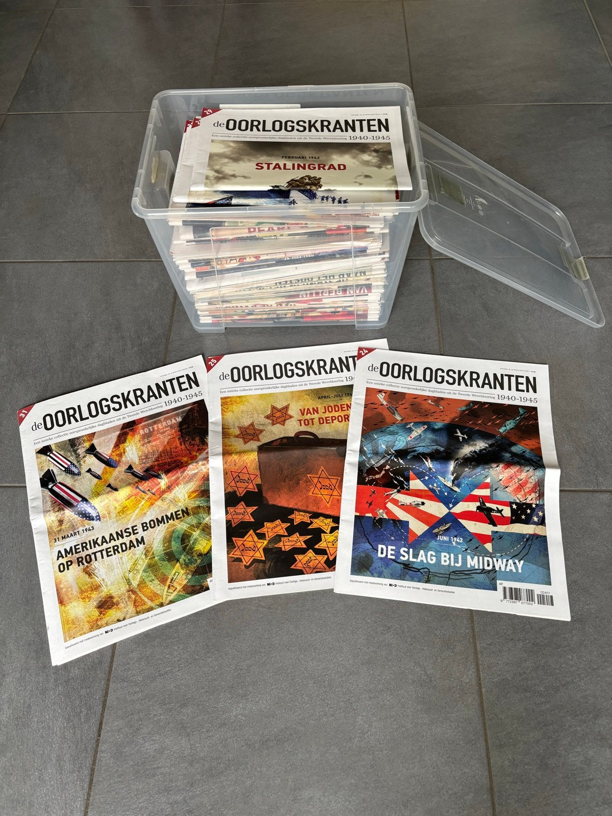 De Oorlogskranten 1940-1945 - Complete Collectie, Verzamelen, Ophalen of Verzenden, Overige soorten, Boek of Tijdschrift