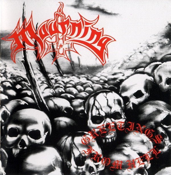 Mourning -Greetings from Hell CD NL Death Metal 1993 originl, Ophalen of Verzenden, Gebruikt