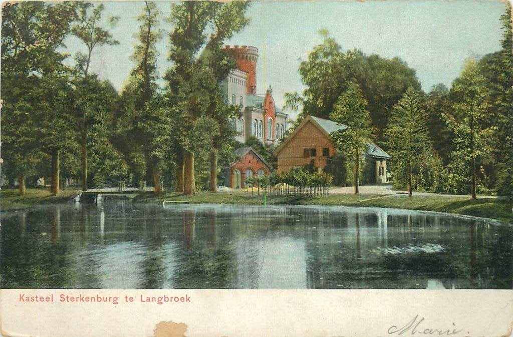 388-237-047 Langbroek Kasteel Sterkenburg, Verzenden, Voor 1920, Utrecht