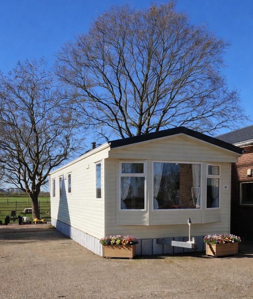 Willerby Salisbury stacaravan met dubbelglas&cv.11 bij 3,60m