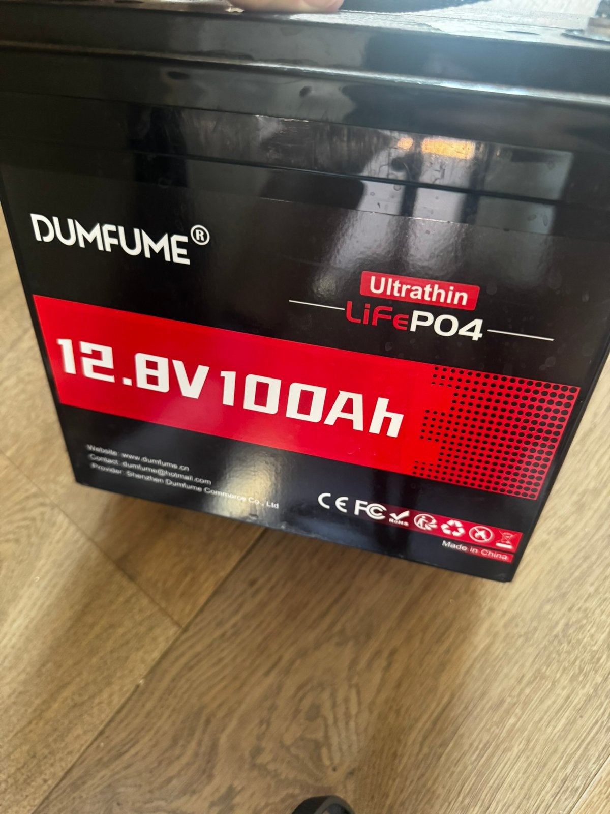 Accu voor bv electro bootje, Ophalen, Nieuw