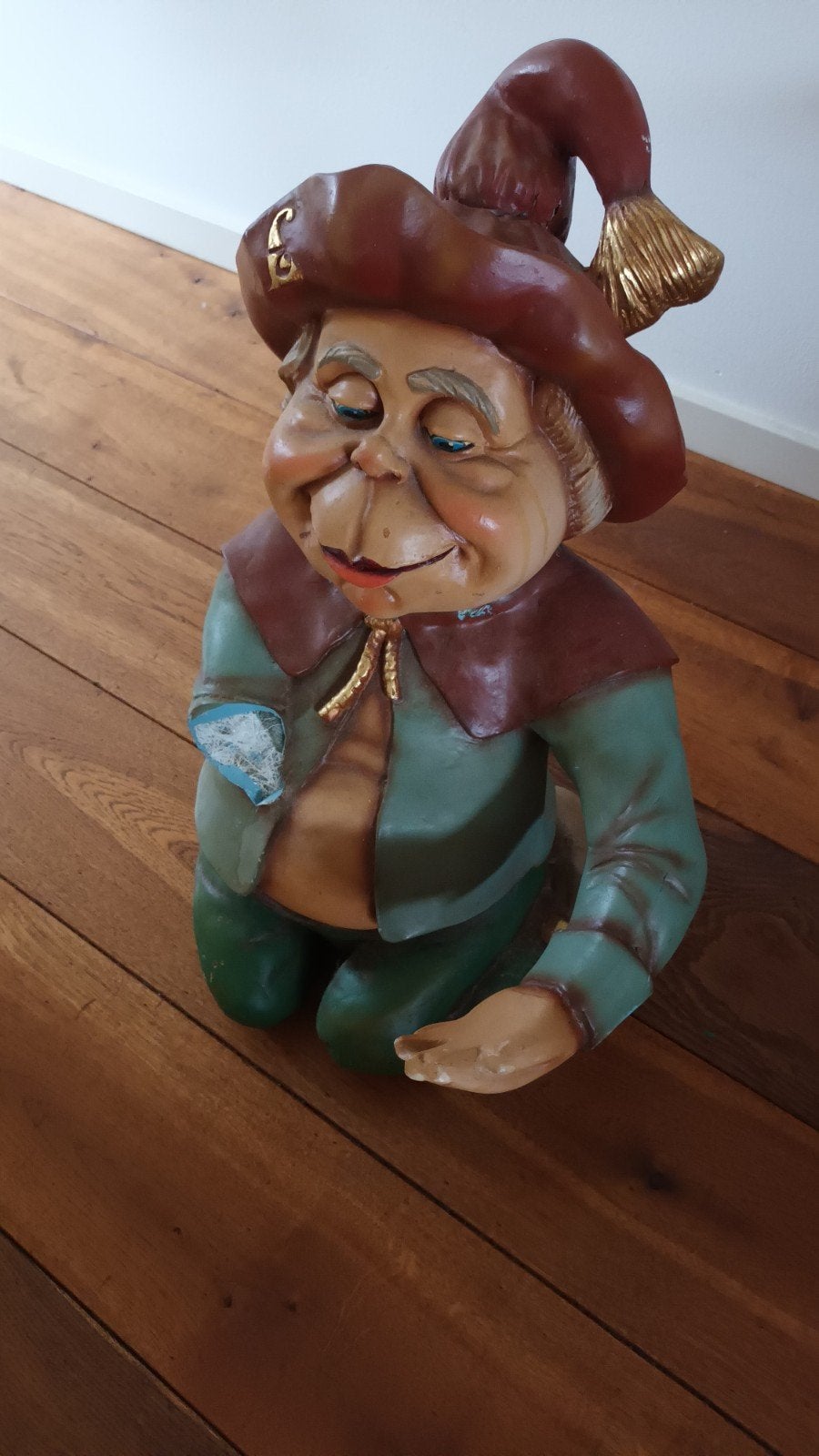 Laaf Lobby met de vissenkom  50 cm. hoog, Verzamelen, Efteling, Ophalen, Zo goed als nieuw, Beeldje of Poppetje