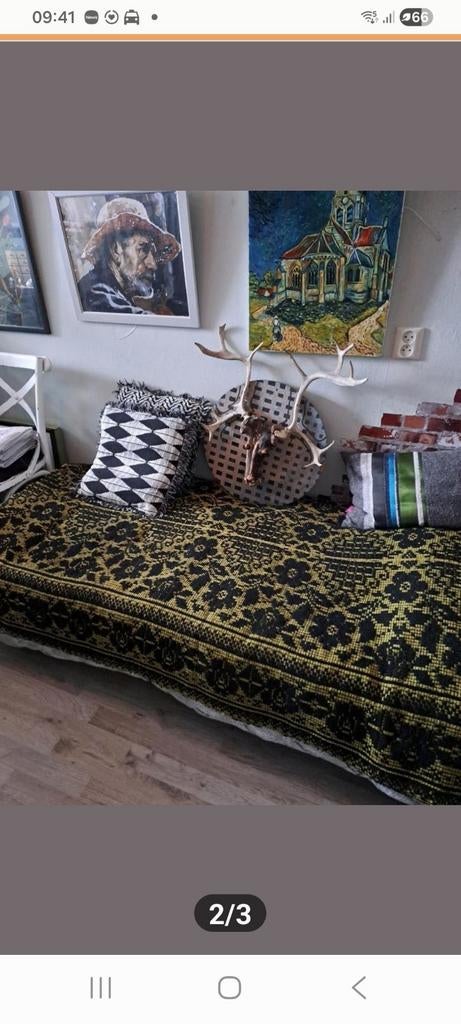 Zware sprei, Ophalen of Verzenden, Gebruikt, Tweepersoons, Minder dan 150 cm