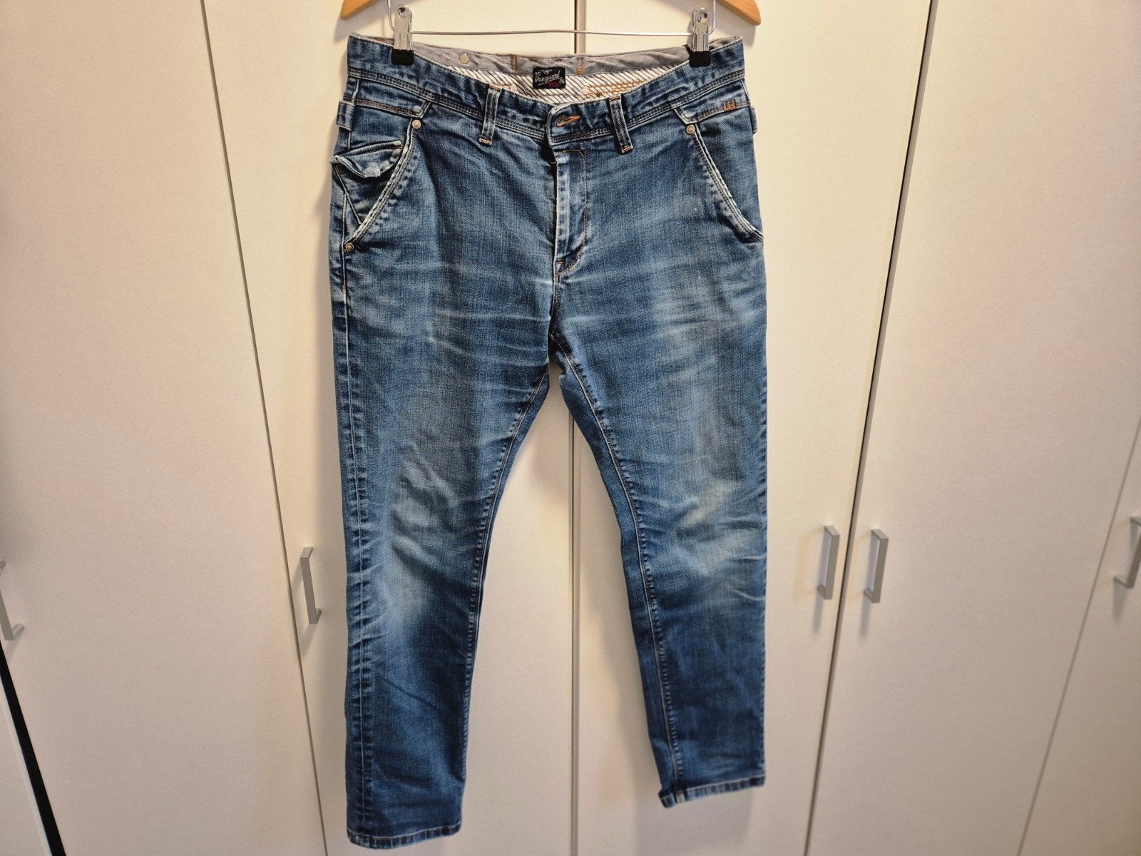 vanguard broek, Blauw, Ophalen of Verzenden, Gedragen, Vanguard