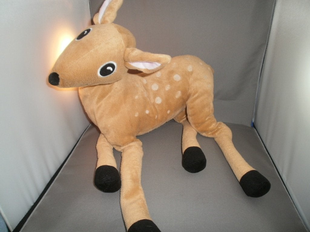 ikea hert/ree sotnos bruin/zwart velours 30x50 cm stippen Op, Disney, IKEA, Overige typen, Nieuw