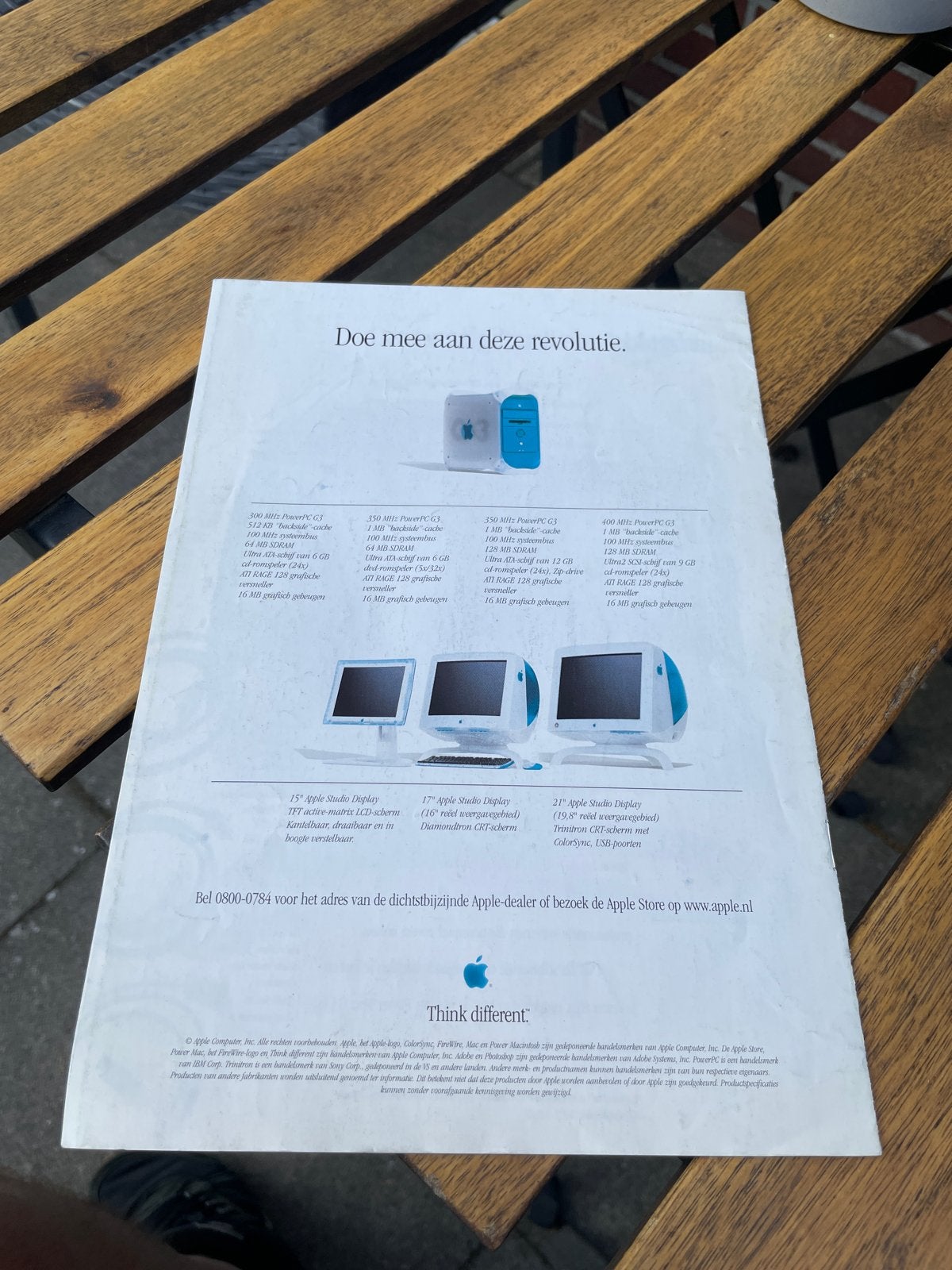 Unieke brochure vintage G3 Power Macintosh - Voor de verzame, Computers en Software, Vintage Computers, Ophalen of Verzenden