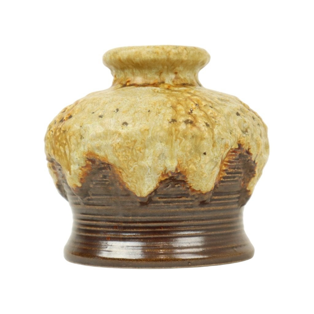 Kleine Fat Lava Vaas Dumler Breiden West Germany Aardewerk, Ophalen of Verzenden