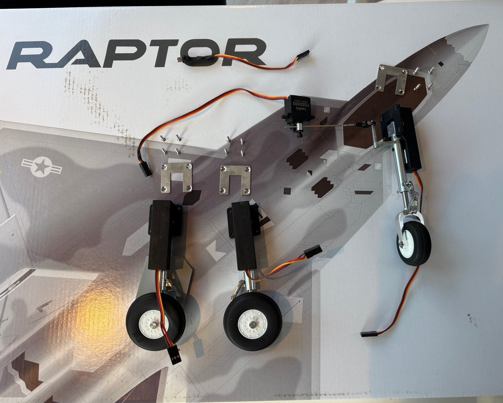 Intrekbaar Landingsgestel, Hobby en Vrije tijd, Modelbouw | Radiografisch | Helikopters en Quadcopters, Ophalen of Verzenden, Nieuw