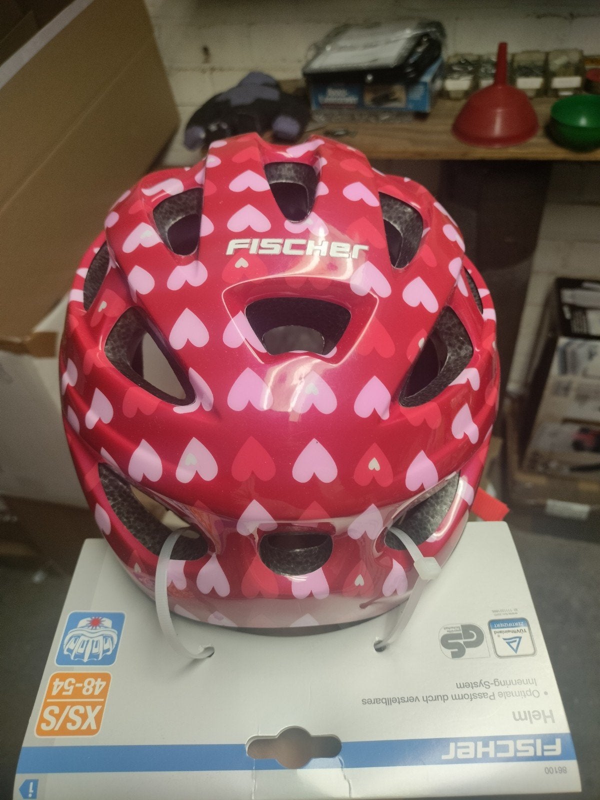 Fischer Fietshelm Kinderen, XS, Fischer, Jongen of Meisje, Nieuw