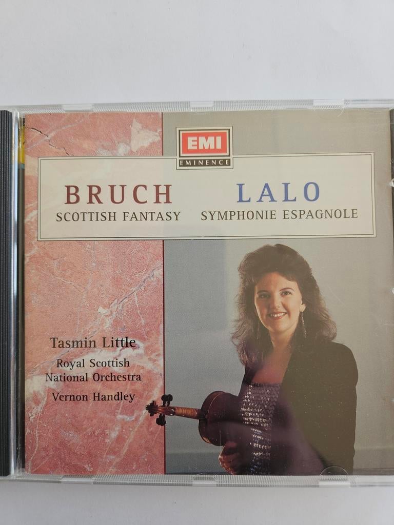 Bruch Scottish Fantasy & Lalo Symphonie Espagnole CD, Cd's en Dvd's, Ophalen of Verzenden, Romantiek, Zo goed als nieuw, Orkest of Ballet