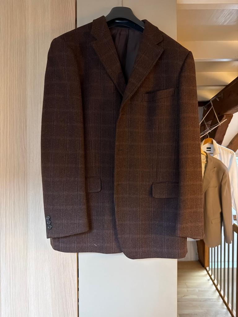 Oger by Ermenegildo Zegna Colbert Maat 54, Ophalen of Verzenden, Zo goed als nieuw, Maat 52/54 (L), Bruin