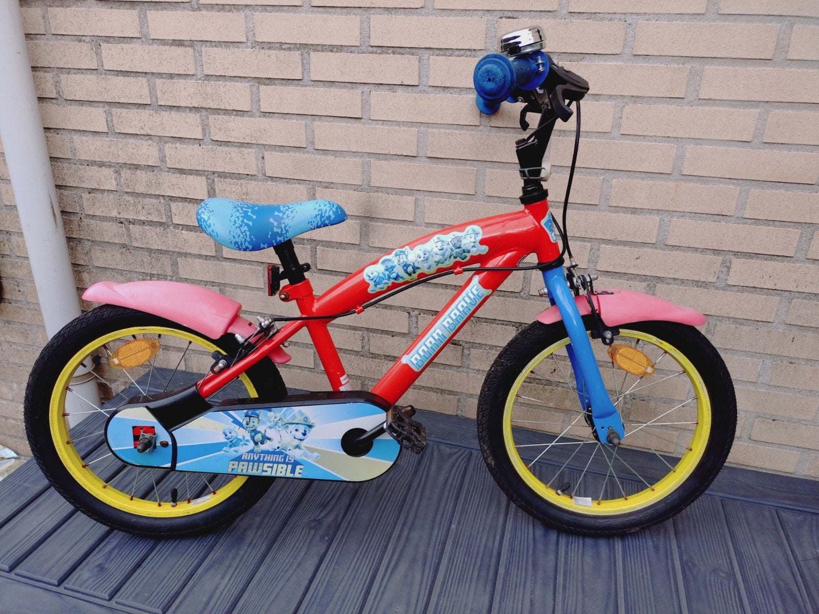 kinderfietsje, Ophalen, Gebruikt, 16 tot 20 inch