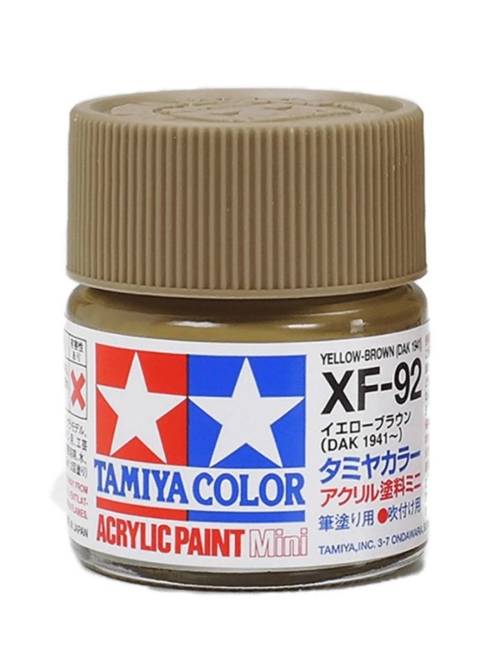 Nieuwe TAMİYA XF-92 YELLOW-BROWN (10ML) modelbouw verf, Ophalen of Verzenden, Nieuw, Overige typen