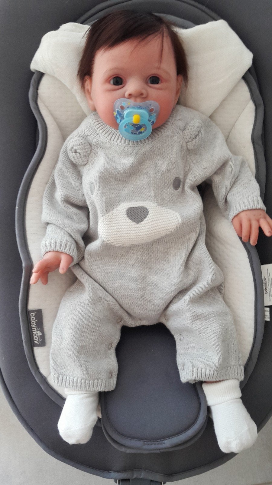 full body silicone jongetje, Ophalen of Verzenden, Nieuw, Pop, Levensecht of Reborn