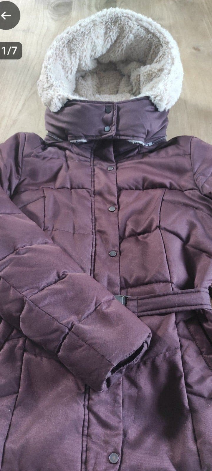 EDC by Esprit donsjas/winterjas/puffer/36 (S), Ophalen of Verzenden, Maat 36 (S), Rood, EDC by Esprit