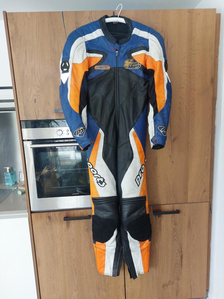 Hein Gericke Pro Sports race overall maat 56, Motoren, Ophalen, Pro Sports, Tweedehands, Heren