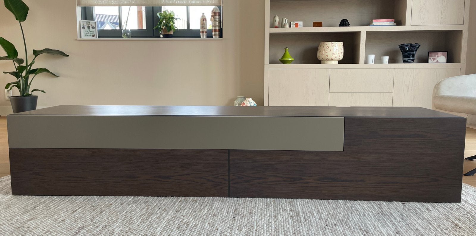 Castelijn Solo Dressoir Hangwandmeubel 200x45x37cm, Huis en Inrichting, Kasten | Dressoirs, Ophalen, Zo goed als nieuw, 200 cm of meer
