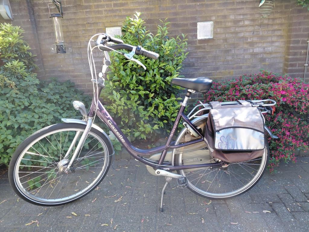 Degelijke Gazelle Bloom Moederfiets - Framemaat 53, 28 inch, Ophalen, Dubbele standaard, 0 zitjes, Gazelle