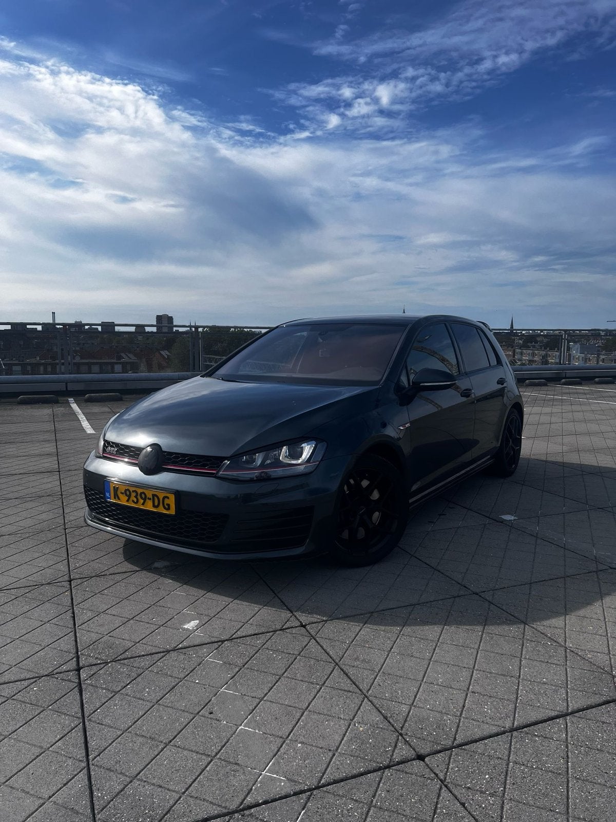 Volkswagen Golf 2.0 GTI Performance 169KW 5D 2014 Zwart, Auto's, Voorwielaandrijving, Euro 5, 1295 kg, 4 cilinders