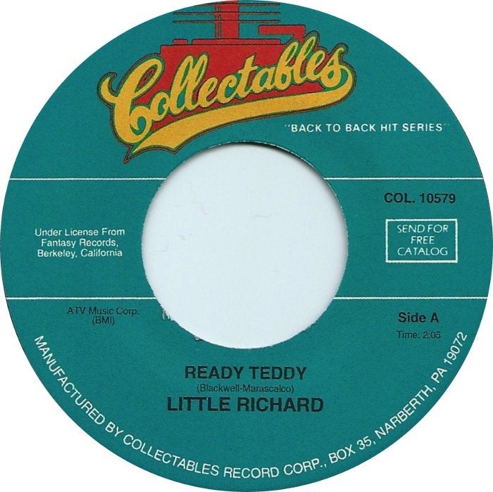 Little Richard - Ready Teddy 7", Cd's en Dvd's, Verzenden, Nieuw in verpakking, 7 inch, Pop