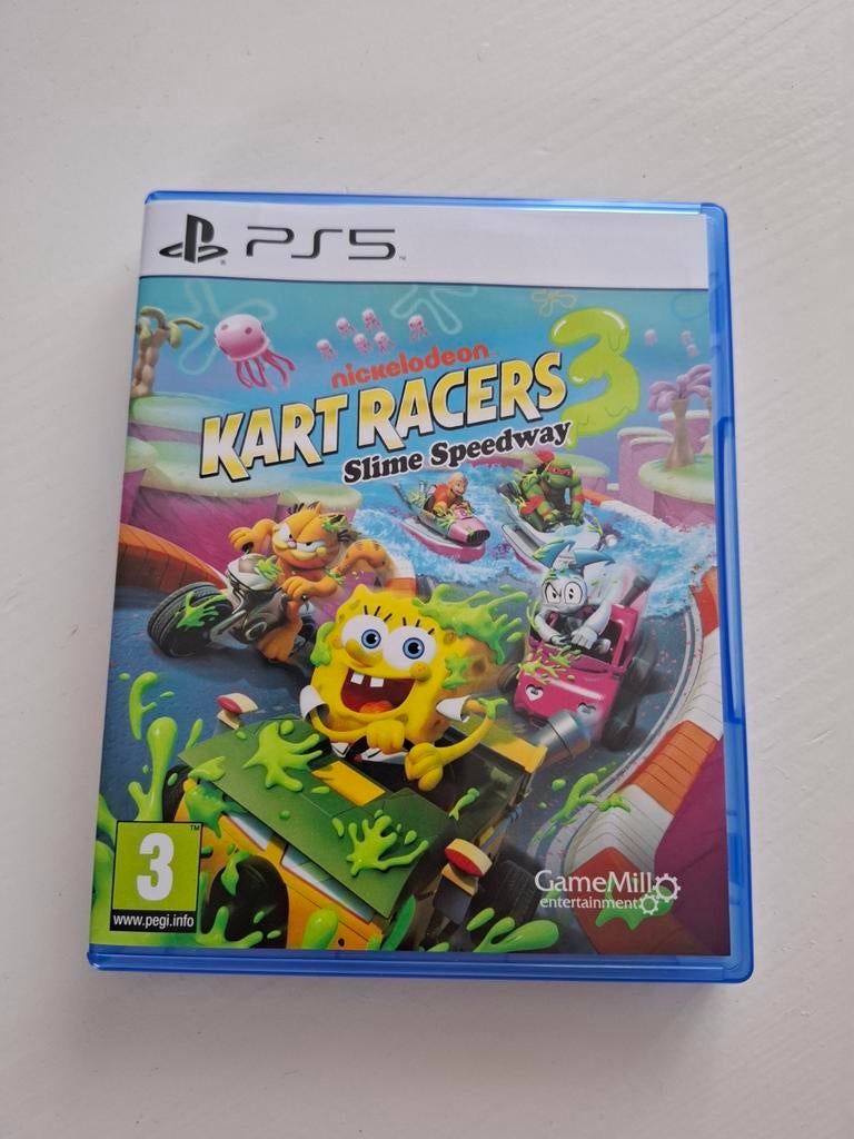 Nickelodeon Kart Racers 3 Slime Speedway PS5, Racen en Vliegen, Ophalen of Verzenden, Zo goed als nieuw, Eén computer