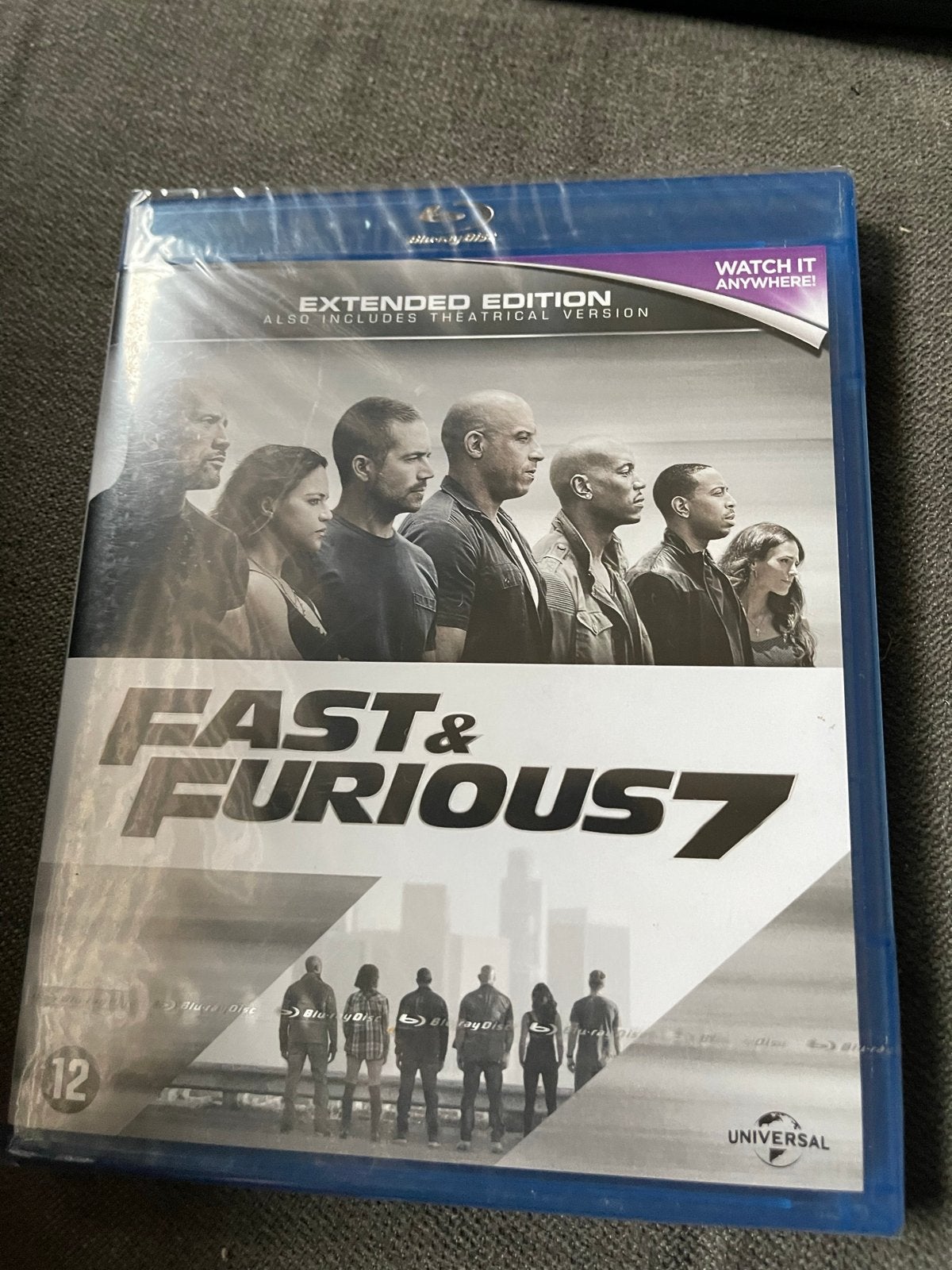 Fast & Furious 7 Blu-ray (Nieuw in verpakking), Cd's en Dvd's, Nederlands, Film, Actie, Ophalen of Verzenden