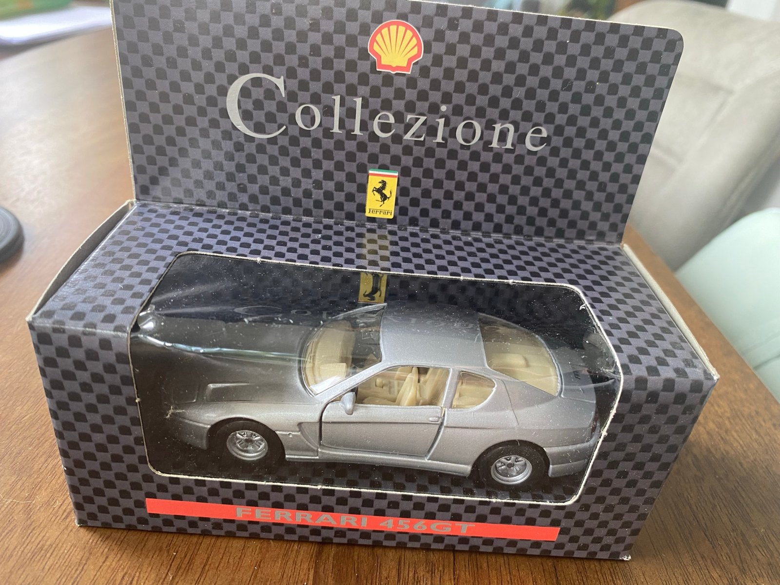 Shell Collezione Ferrari 456GT modelauto, Hobby en Vrije tijd, Ophalen of Verzenden, Nieuw, Auto, Overige merken
