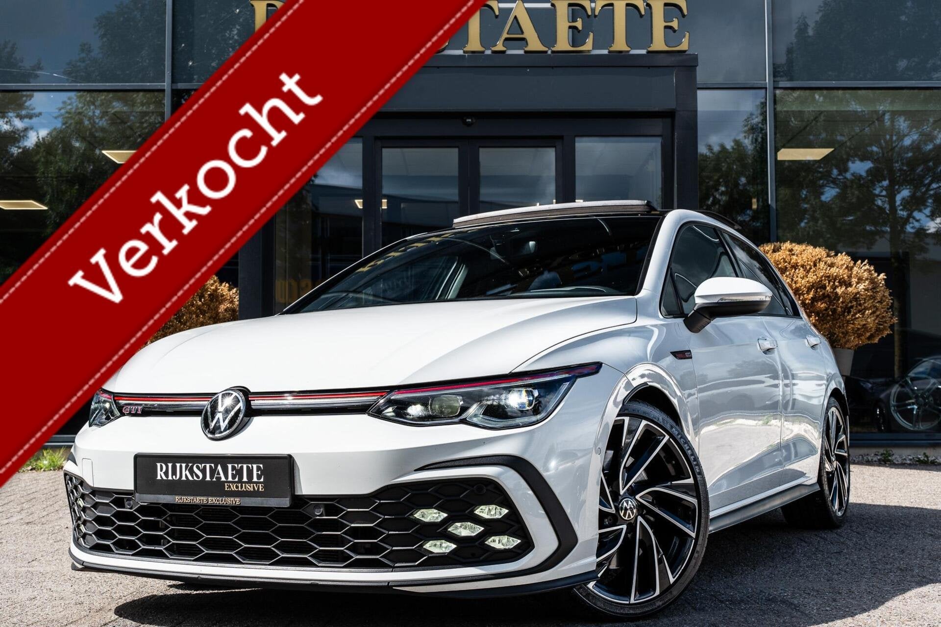 Volkswagen Golf 2.0 TSI GTI|PANO|ACC|H&K|HEAD-UP|CAMERA|19'', Auto's, 730 kg, 4 cilinders, Wit, Bedrijf