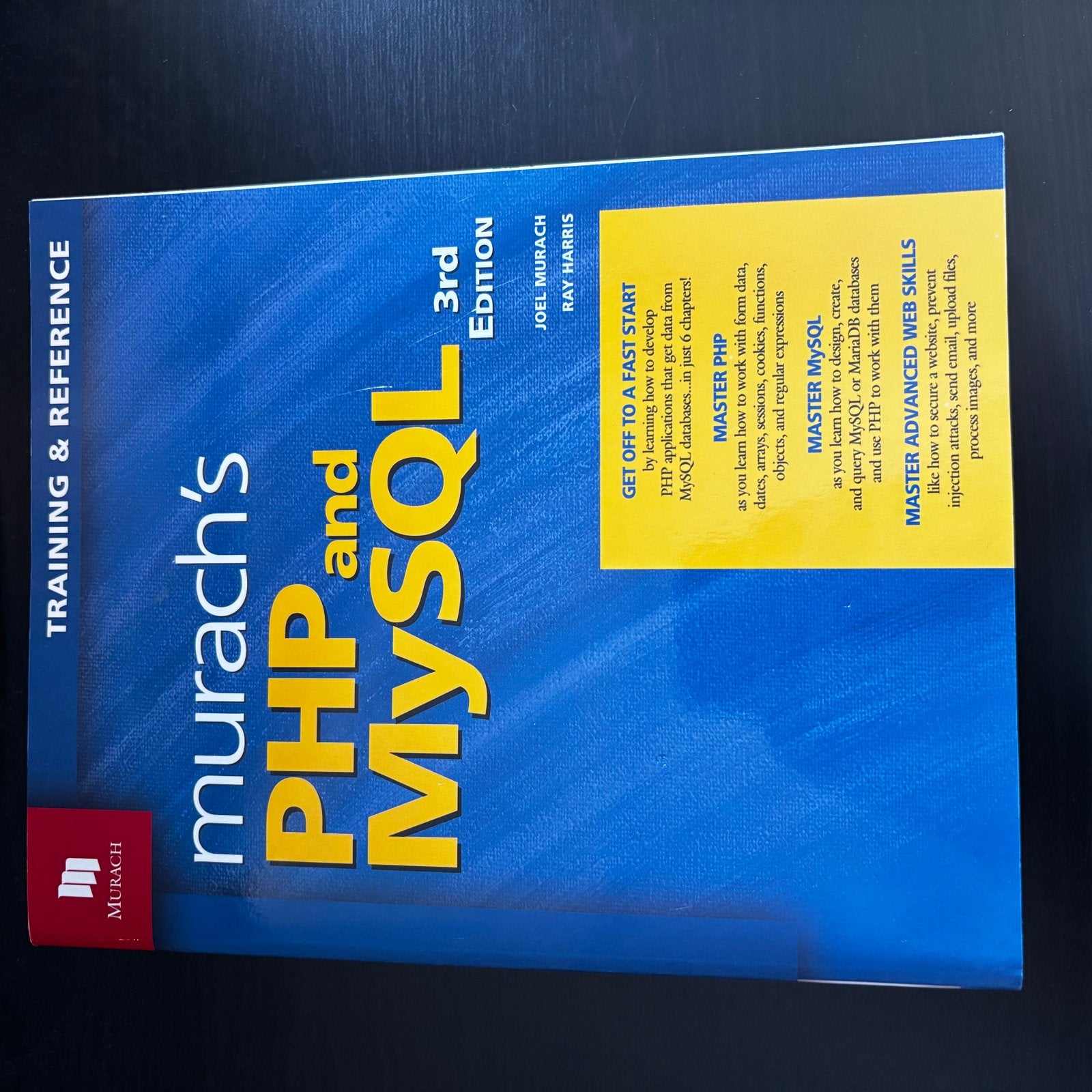 Murach's PHP and MySQL 3rd Edition - Leer programmeren, Boeken, Ophalen of Verzenden, Zo goed als nieuw, Programmeertaal of Theorie