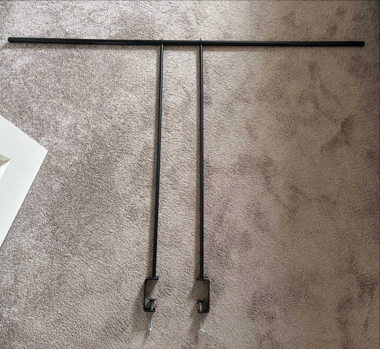 Tafelklem voor decoratie (140-190cm), Ophalen of Verzenden, Zo goed als nieuw, Zwart, Metaal