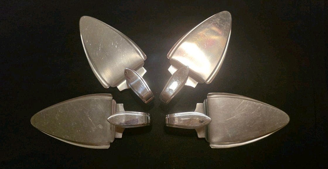 Set van 4 Art Deco Taartschepjes (Gero Zilmeta 718), Ophalen of Verzenden