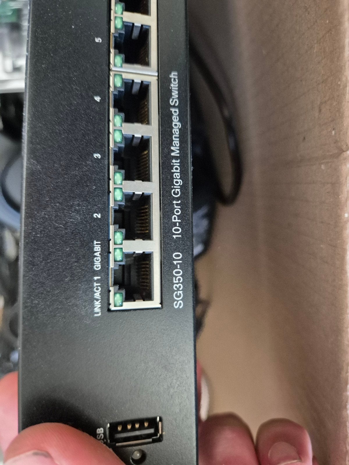 Cisco SG350-10 10-Poort Gigabit Managed Switch, Ophalen of Verzenden