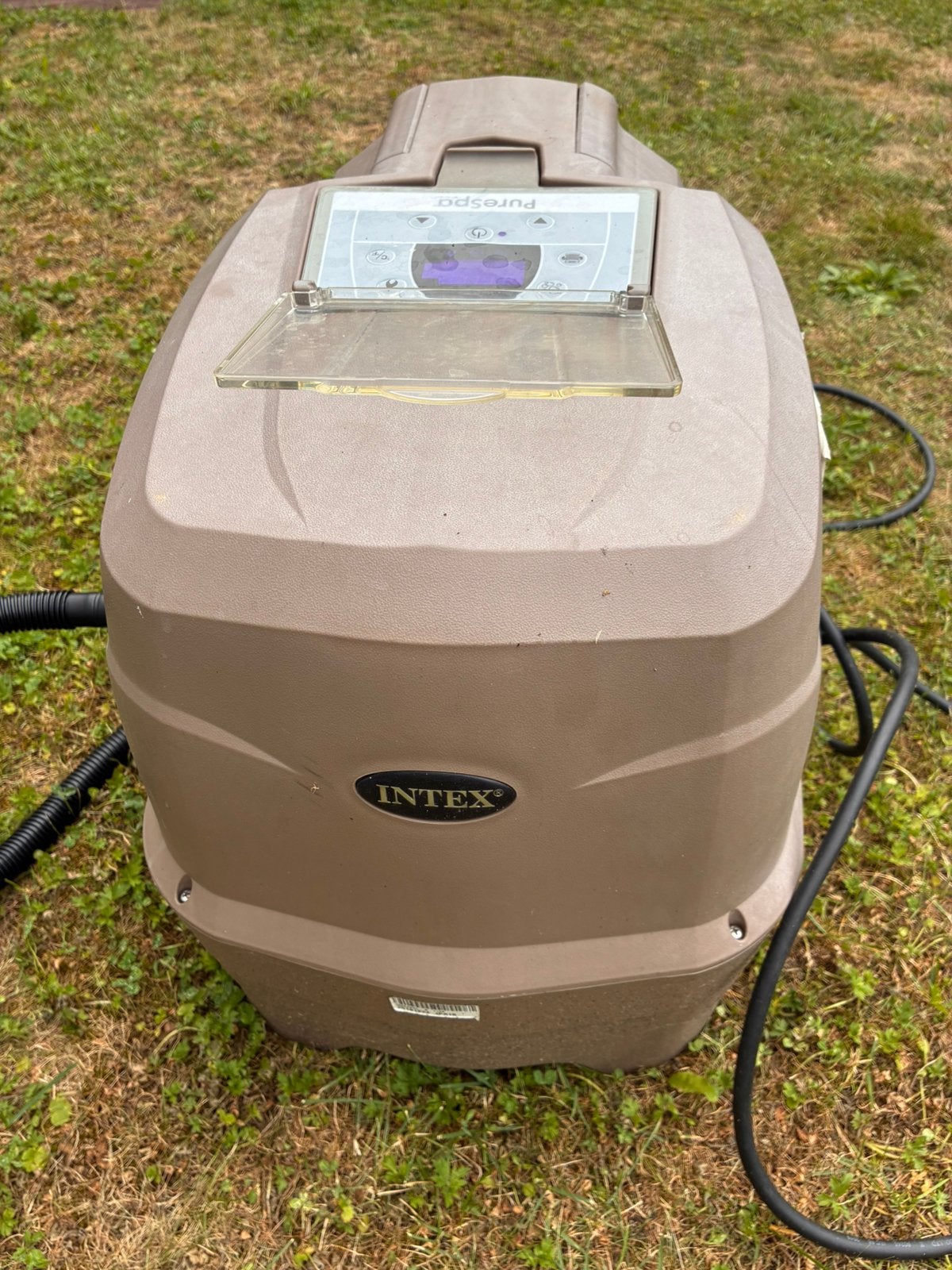 Motor opblaasbare jacuzzi Intex, Tuin en Terras, Bubbelbaden en Hottubs, Ophalen, Gebruikt