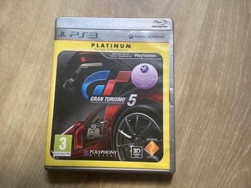 Gran Turismo 5 Platinum Edition PS3, Gekoppelde computers, Racen en Vliegen, Ophalen of Verzenden, Zo goed als nieuw