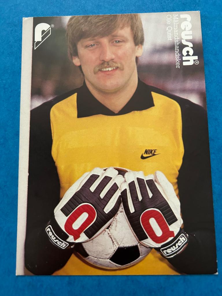 Ole Quist - Spelerskaart, Verzenden, Zo goed als nieuw, Buitenlandse clubs, Spelerskaart