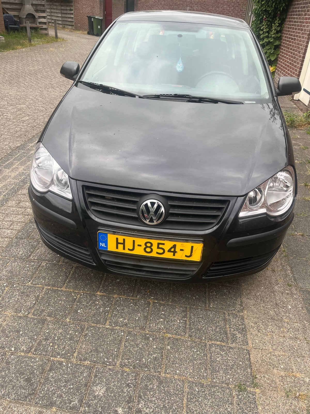 Volkswagen polo Zwart ( 5 deurs), Auto's, 1046 kg, 1198 cc, Zwart, Bedrijf