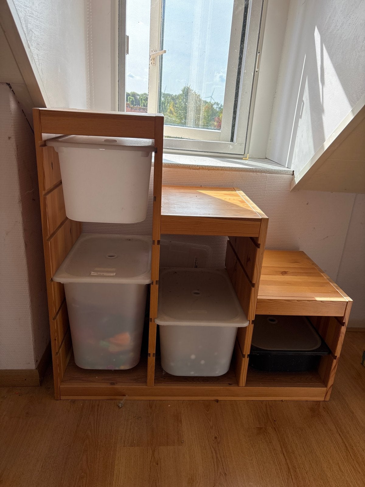 IKEA Trofast trapkast - grenen (exclusief bakken), Ophalen, Gebruikt