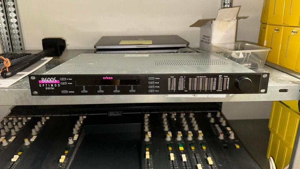 Orban Optimod-FM 8600Si, Ophalen of Verzenden, Gebruikt, Audio
