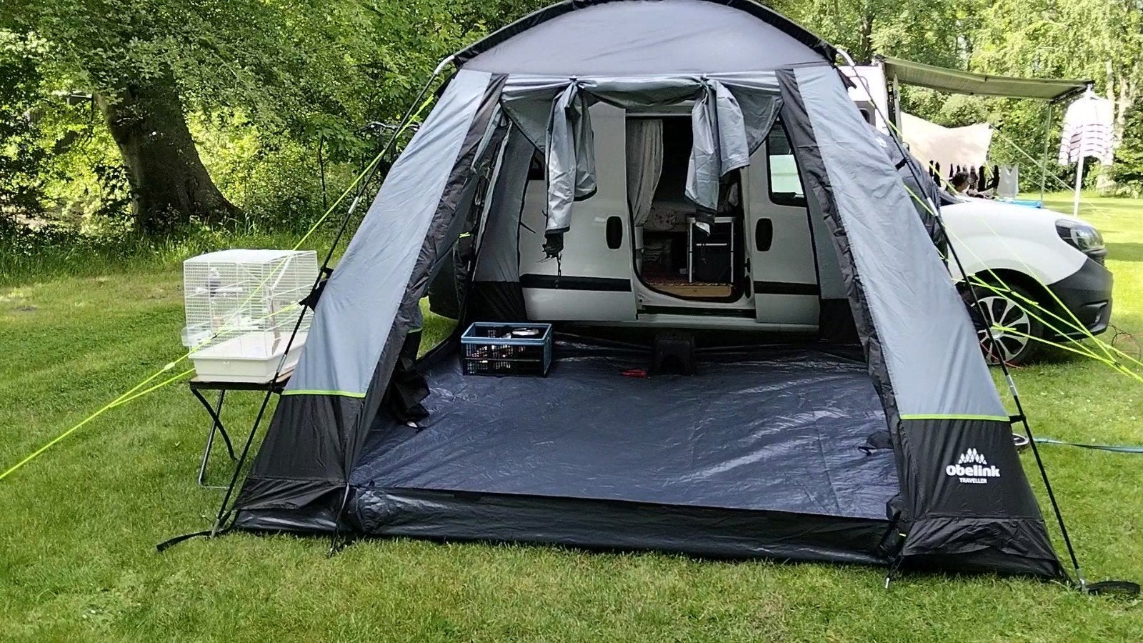 Obelink Traveller bustent, slechts 1x opgezet, Ophalen, Nieuw, Tot en met 2