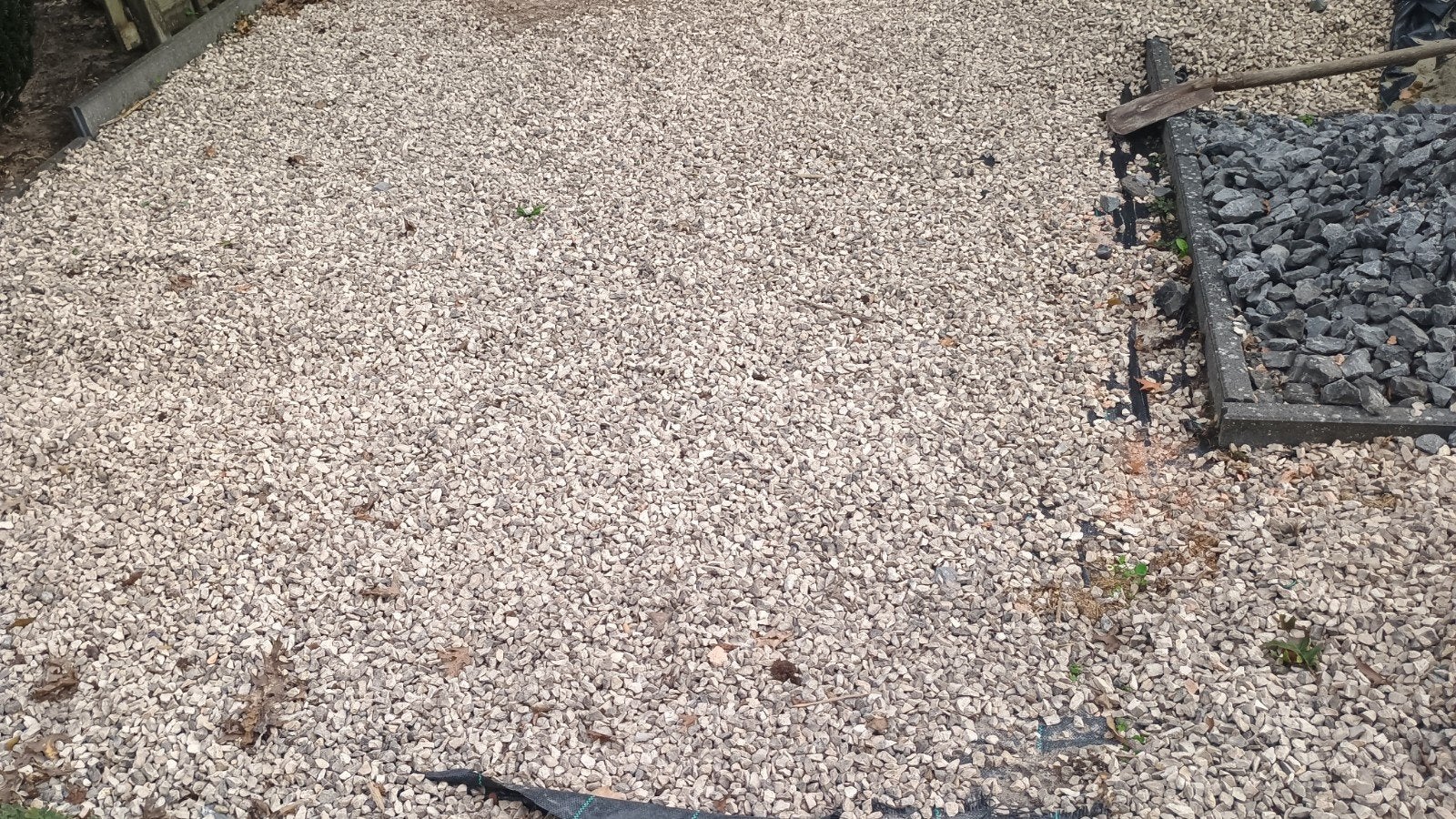 Wit siergrind voor tuin en oprit, Tuin en Terras, Ophalen, Gebruikt, Wit, Grind