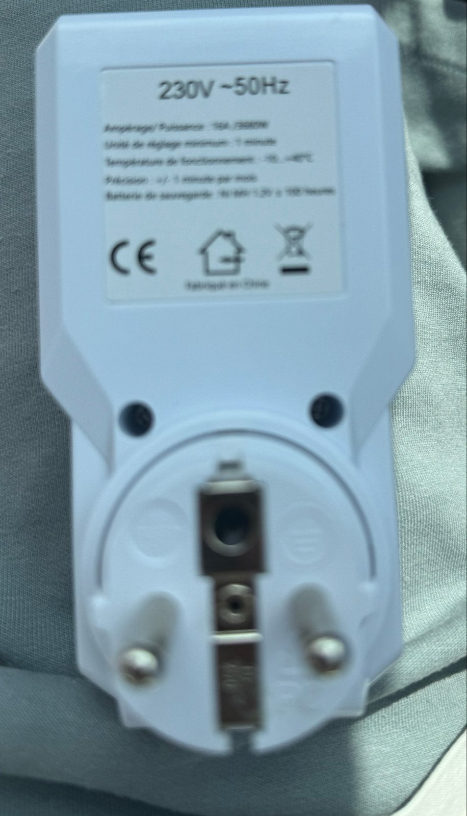 Digitale tijdschakelaar 230V-50Hz, Ophalen of Verzenden, Nieuw