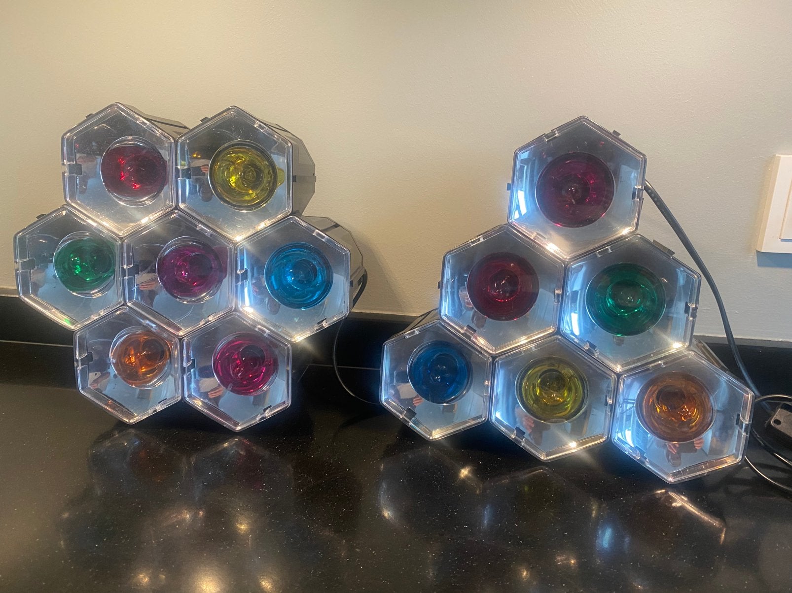 Disco lampen (2stuks), Muziek en Instrumenten, Licht en Laser, Ophalen of Verzenden, Zo goed als nieuw, Licht