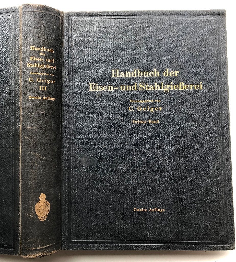 Handbuch de Eisen- und Stahlgießerei (1928), Verzenden, Gelezen, Metaaltechniek