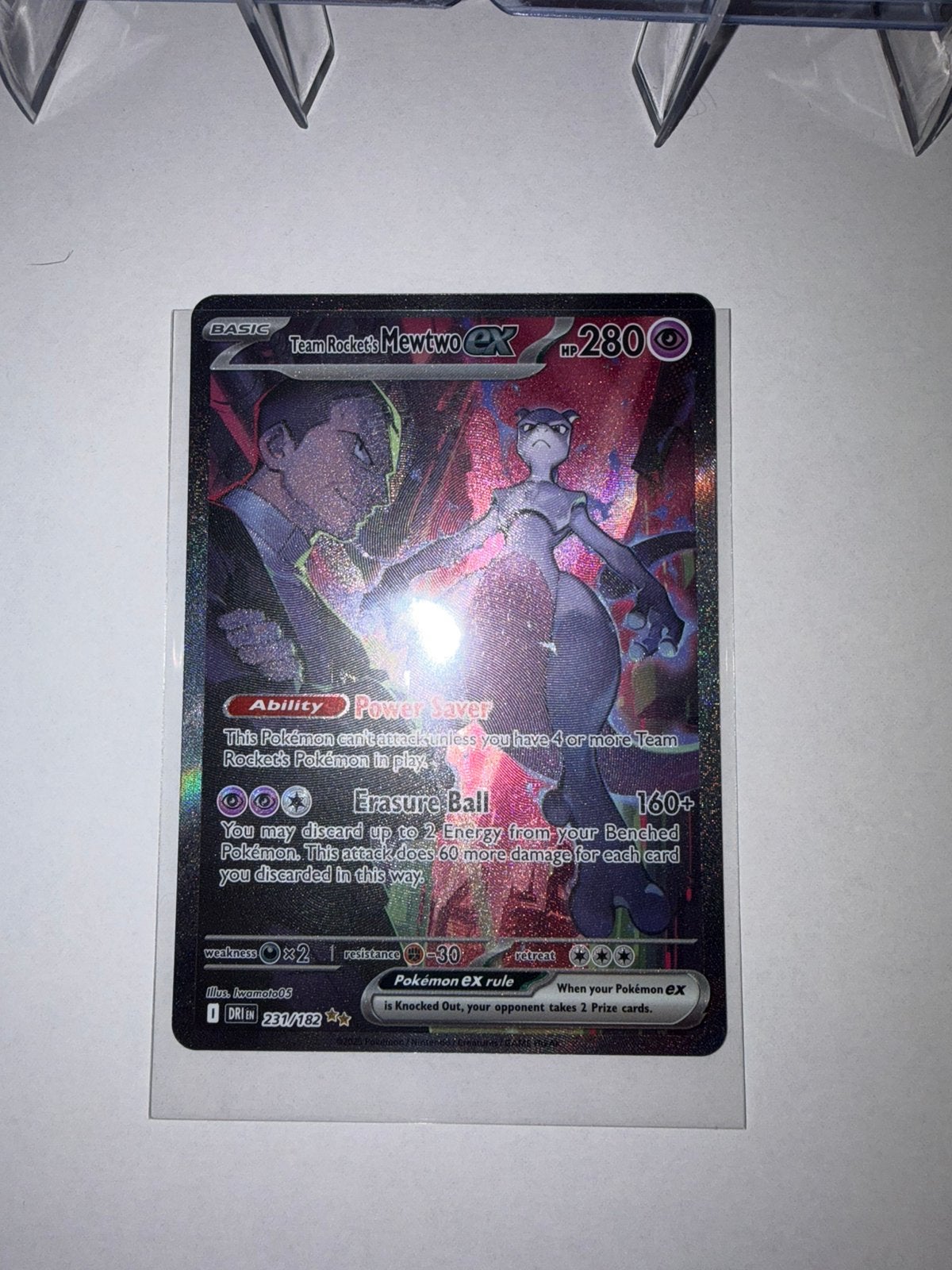 Team rockets mewtwo - DESTINED RIVALS - DRI 231, Ophalen of Verzenden, Zo goed als nieuw