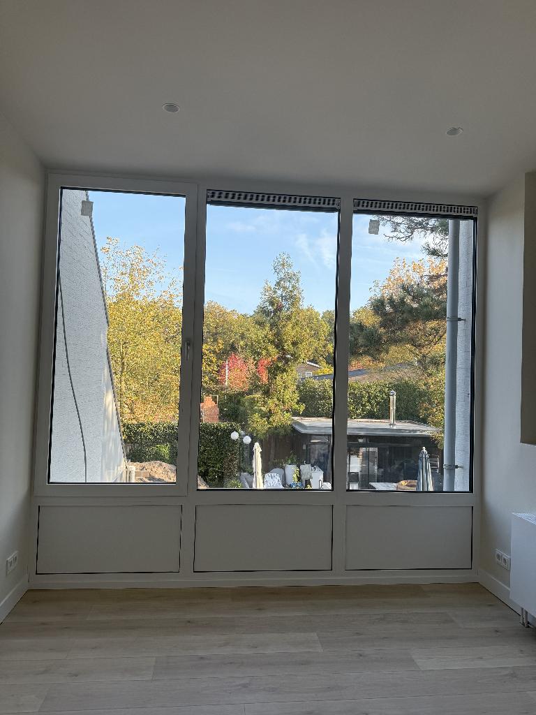 Kozijn 3 069 x 2 700 HR +++ (met glas en panelen), Dubbelglas, Overige typen, Zo goed als nieuw, 160 cm of meer