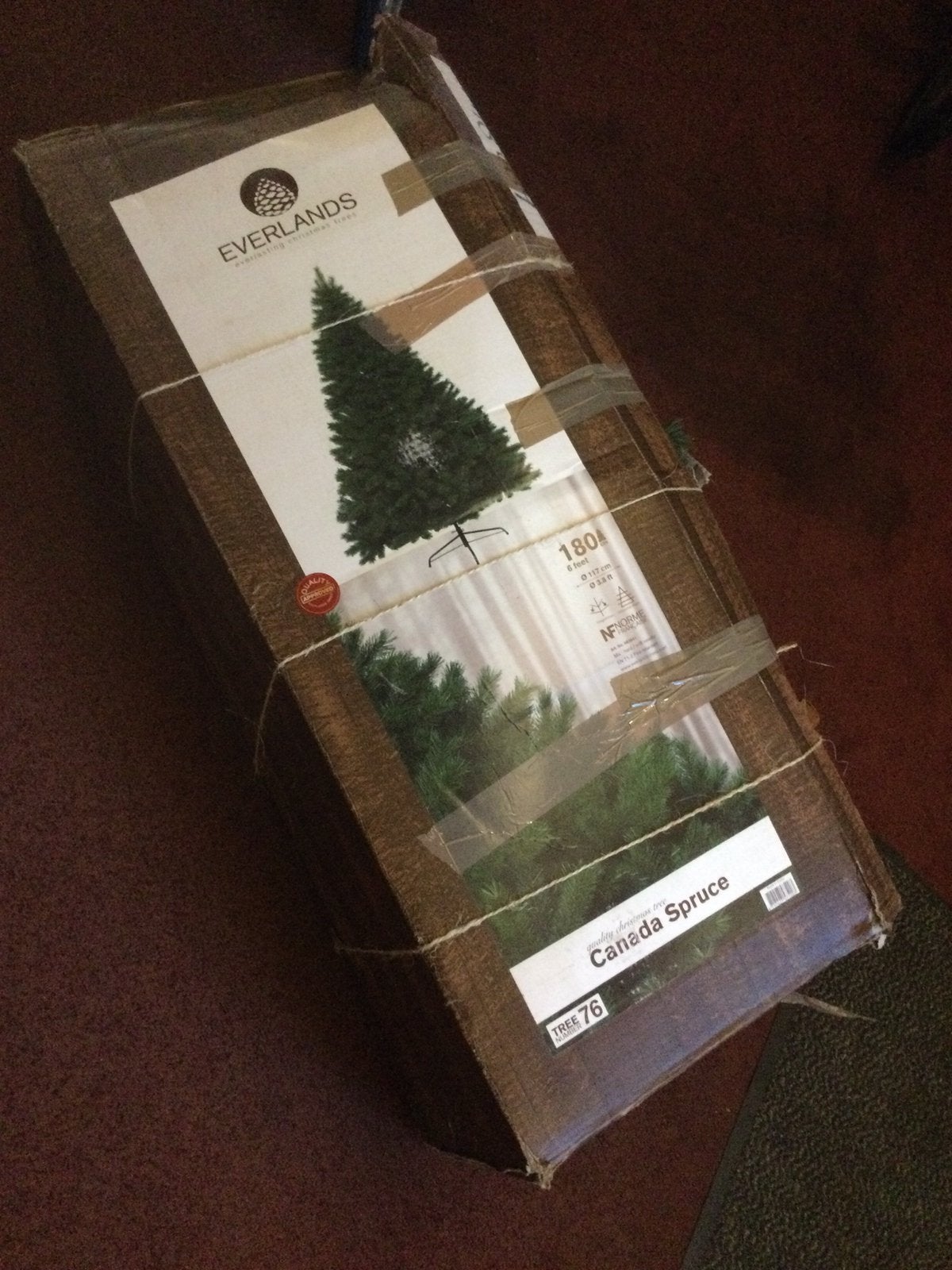 Kerstboom 180 cm compleet met standaard, Diversen, Kerst, Ophalen, Zo goed als nieuw
