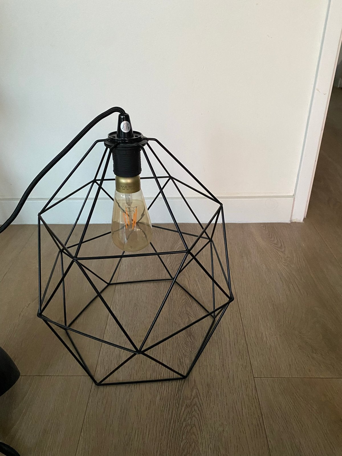Ikea Brunsta 30cm Plafondlamp met lichtbron, Ophalen, E27 (groot), Zo goed als nieuw, Metaal