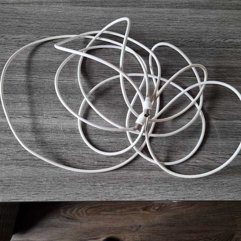 Coax kabel 5 meter, Ophalen of Verzenden, Nieuw, 2 tot 5 meter, Coaxiale kabel