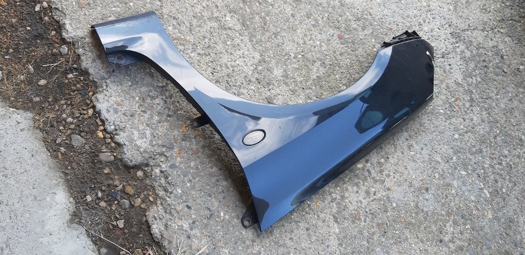 Linker zwart voorscherm Peugeot 307 uit 2004, Ophalen of Verzenden
